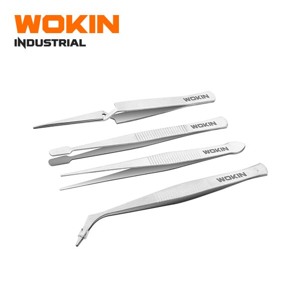 Bộ nhíp inox 4 chi tiết (Công nghiệp)