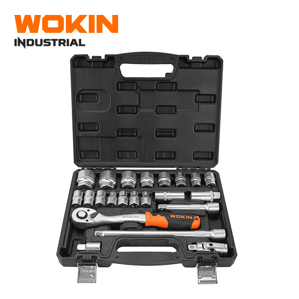 Bộ tuýp cổ 1/2″ 22 chi tiết (Công nghiệp)