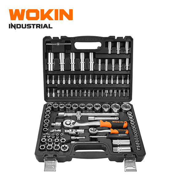 Bộ tuýp cổ 1/4″ & 1/2″ 108 chi tiết (Công nghiệp)