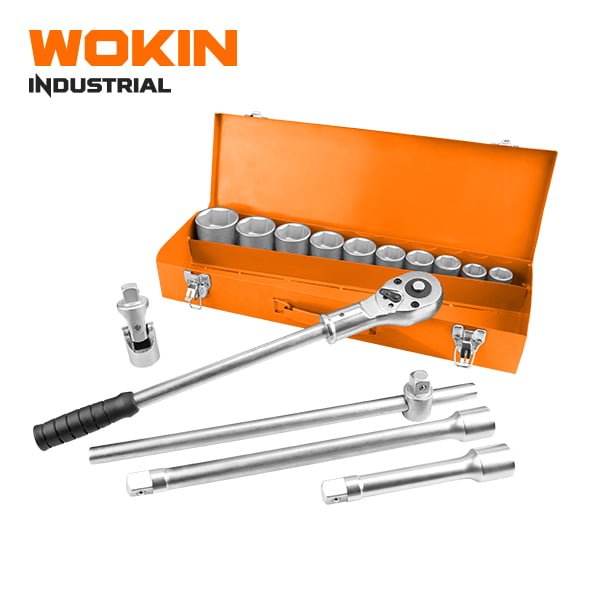 Bộ tuýp cổ 3/4″ 15 chi tiết (Công nghiệp)
