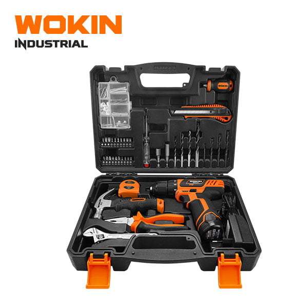 Bộ máy khoan pin 12V và đồ nghề gia đình 109 chi tiết (Công nghiệp)