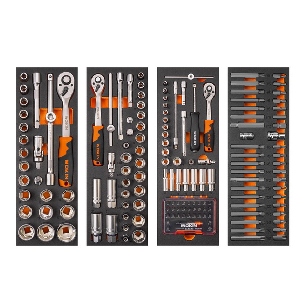 Tủ dụng cụ bánh xe 269 chi tiết (Công nghiệp) - ảnh 2