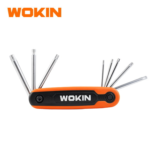 Bộ lục giác torx gập 8 chi tiết