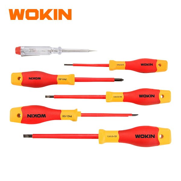 Bộ tua vít cách điện 6 chi tiết (Dòng cao cấp)