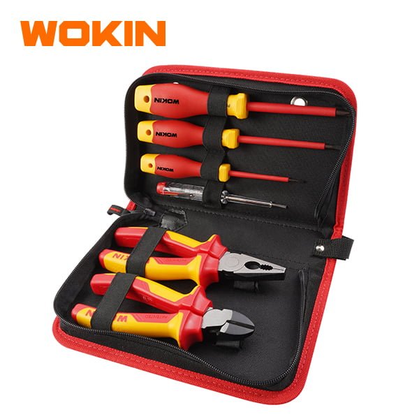 Bộ dụng cụ cầm tay cách điện 6 chi tiết (Dòng cao cấp)