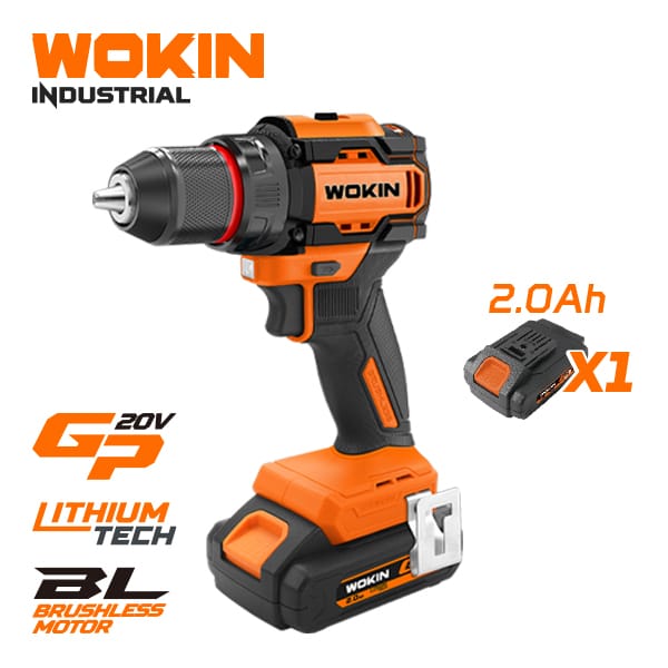 Máy khoan dùng pin 20V Li-Ion không chổi than (Công nghiệp)