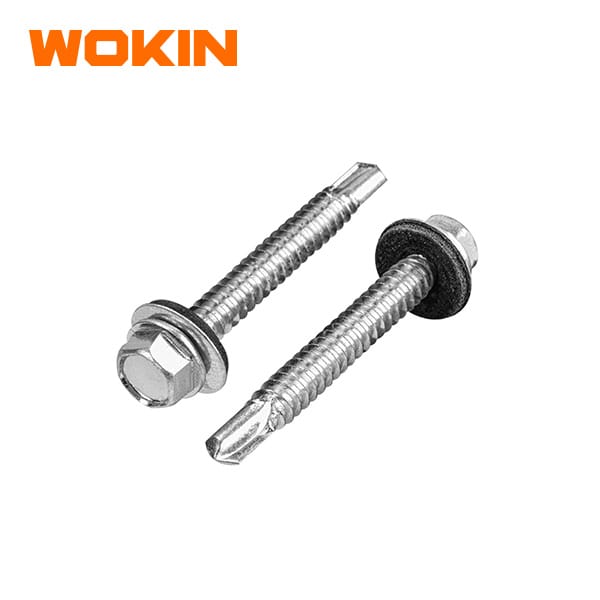 Vít tự khoan đầu lục giác kèm vòng đệm cao su