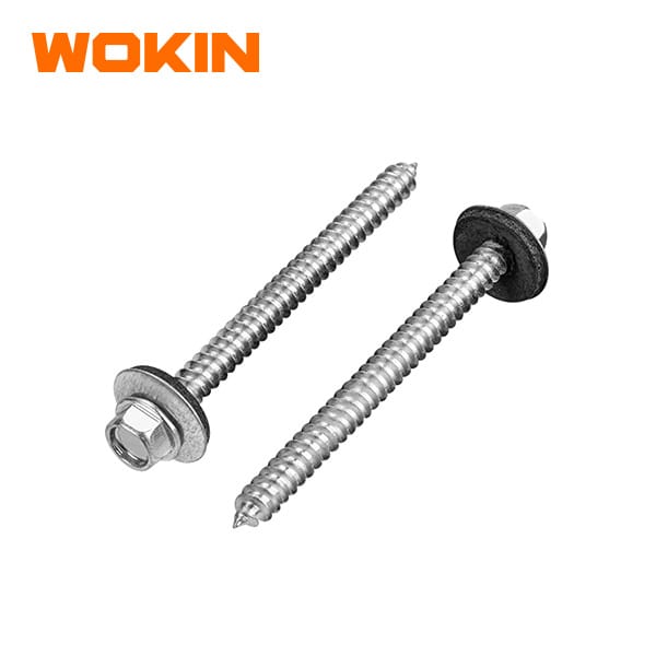 Vít tự khoan đầu lục giác kèm vòng đệm cao su