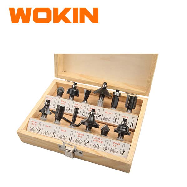 Bộ mũi phay hợp kim cứng 12 chi tiết