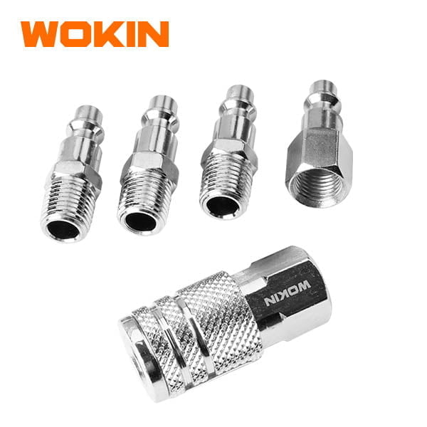 Bộ khớp nối nhanh thép 5 chi tiết (dùng cho điện 110–120V)