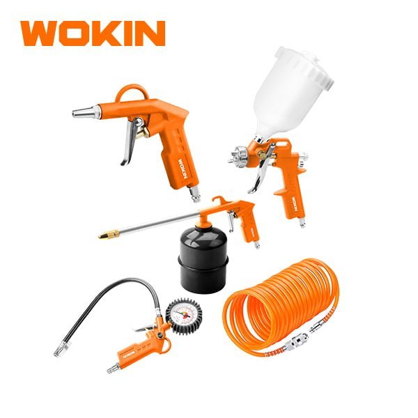 Bộ dụng cụ khí nén 5 chi tiết (dùng cho điện 110–120V)