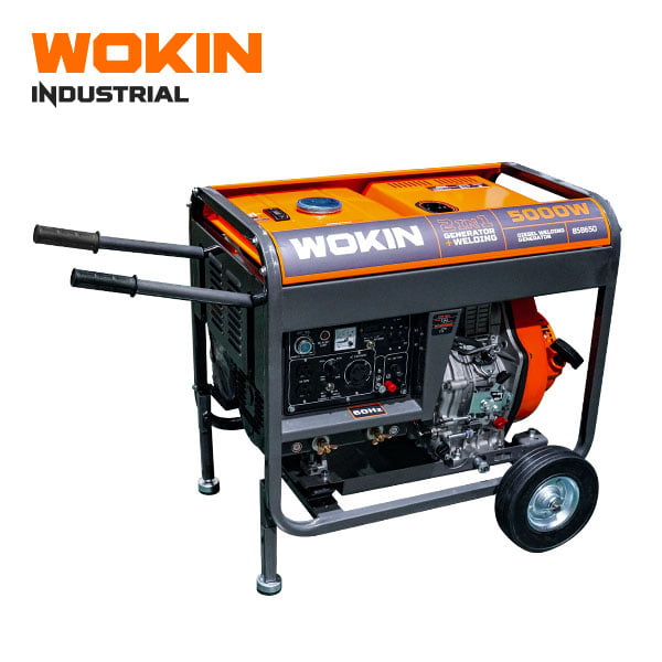 Máy phát điện hàn diesel 5000W (Công nghiệp) (dùng cho điện 110–120V)
